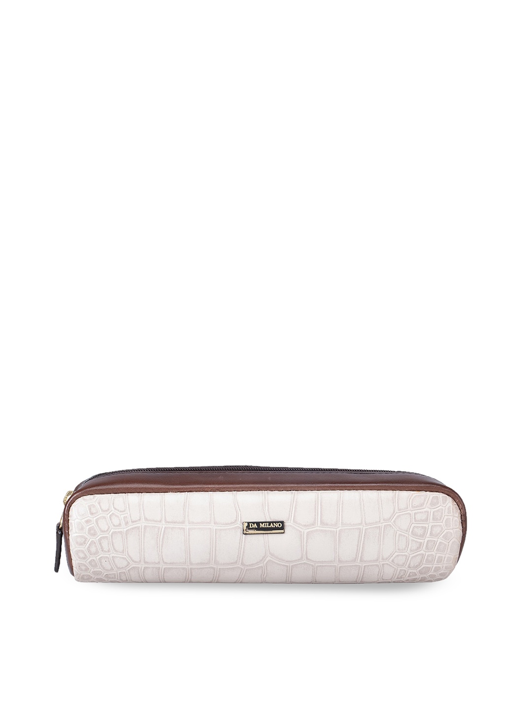 

Da Milano Textured Leather Purse, Off white