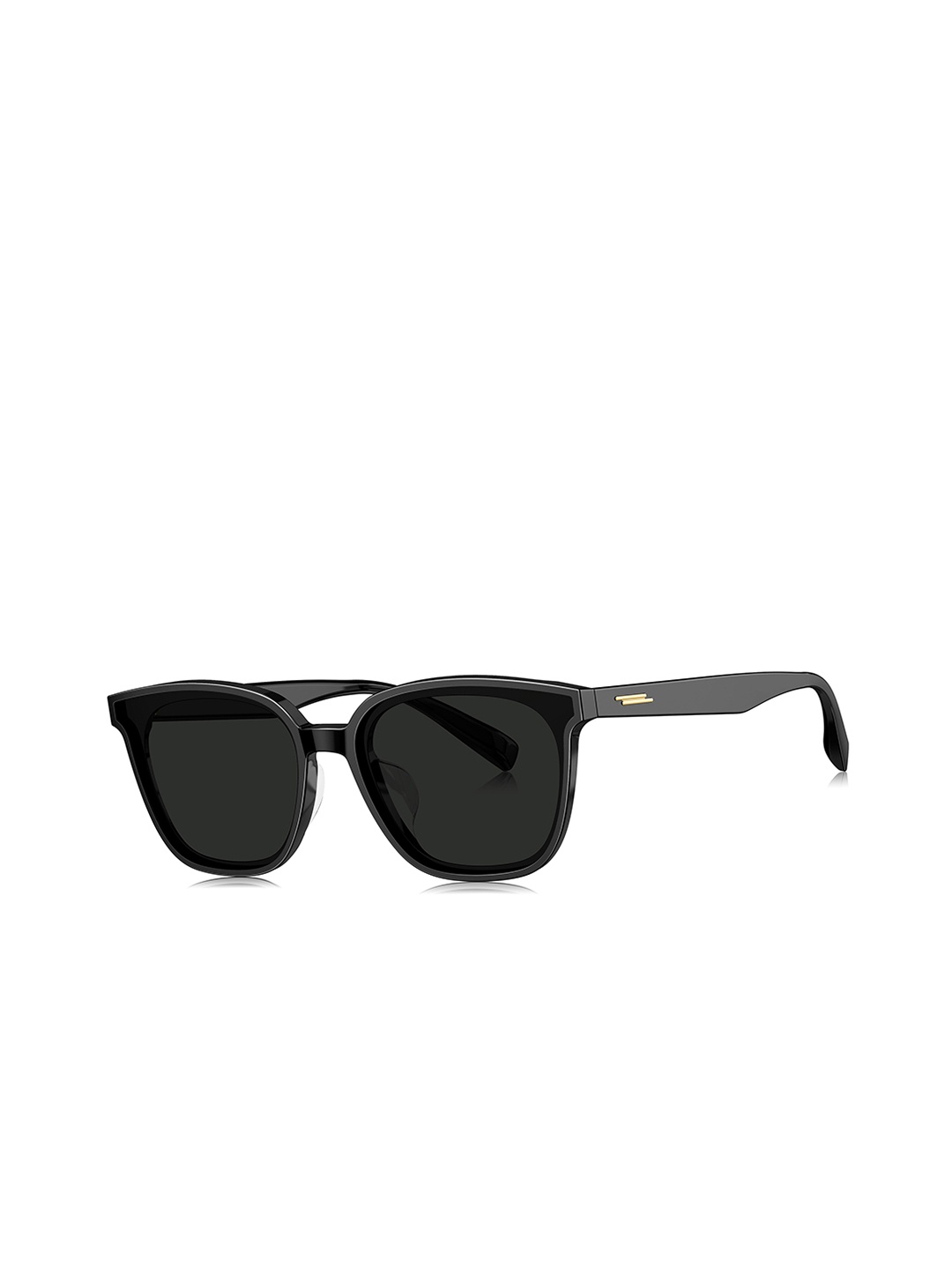 

BOLON EYEWEAR Men Square Sunglasses with Polarised and UV Protected Lens BL 3101 C10, Black