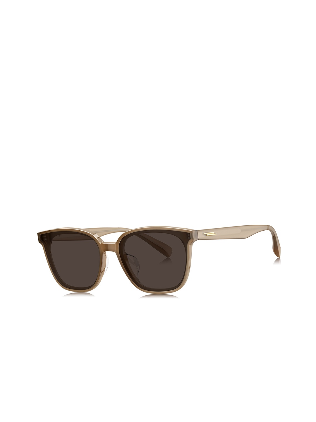 

BOLON EYEWEAR Men Square Sunglasses with UV Protected Lens, Brown