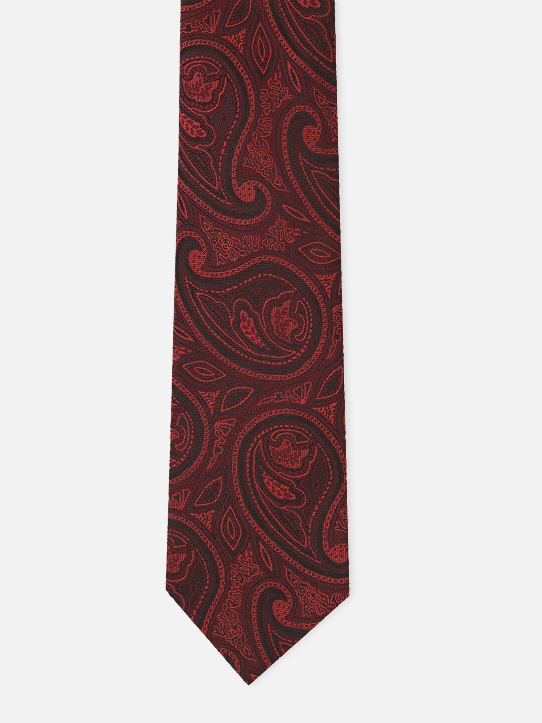 

Allen Solly Men Printed Tie, Maroon