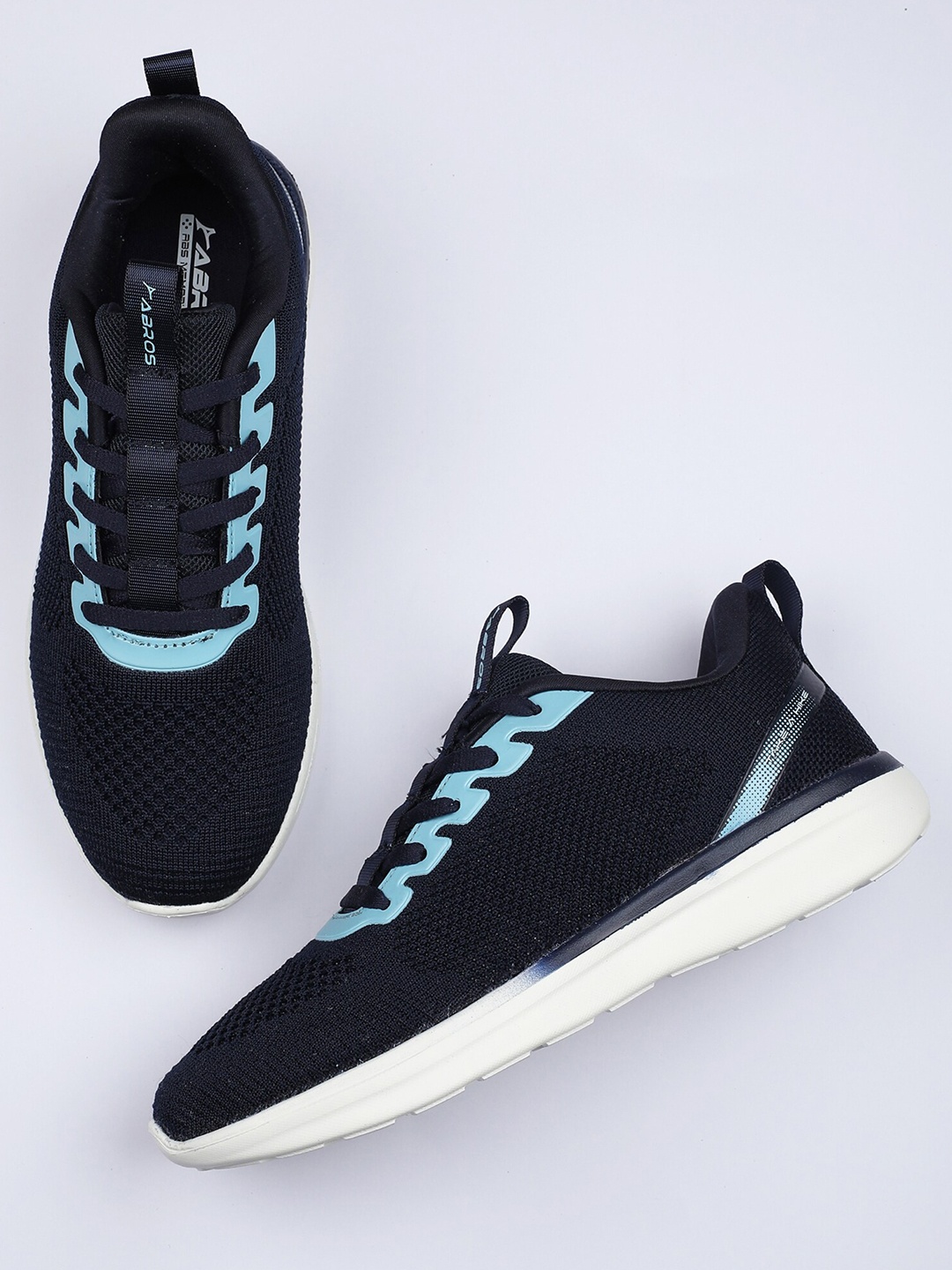 

ABROS Women GRACIA Mesh Marking Running Shoes, Navy blue