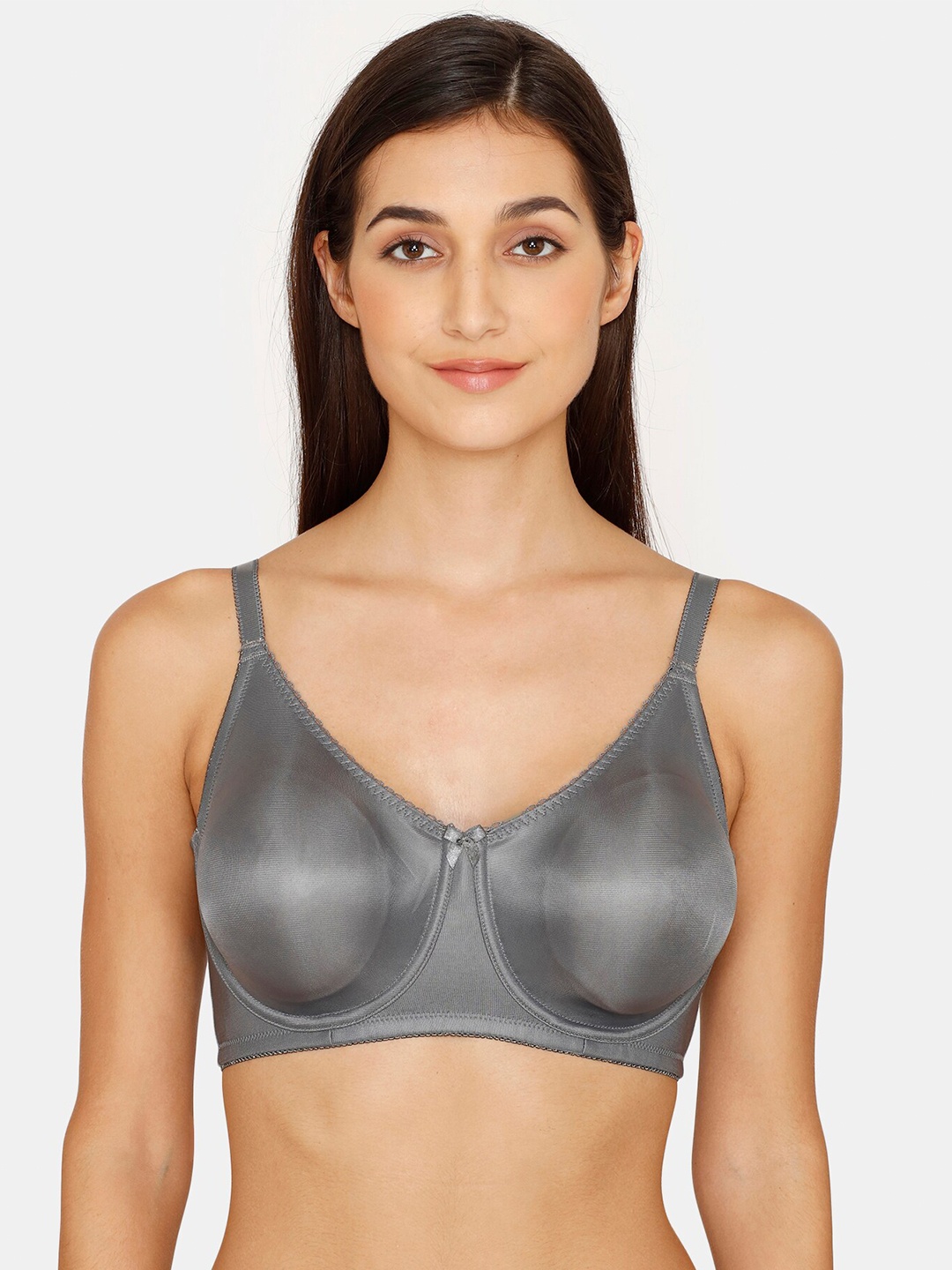 

Zivame Non Padded Underwired Bra, Grey