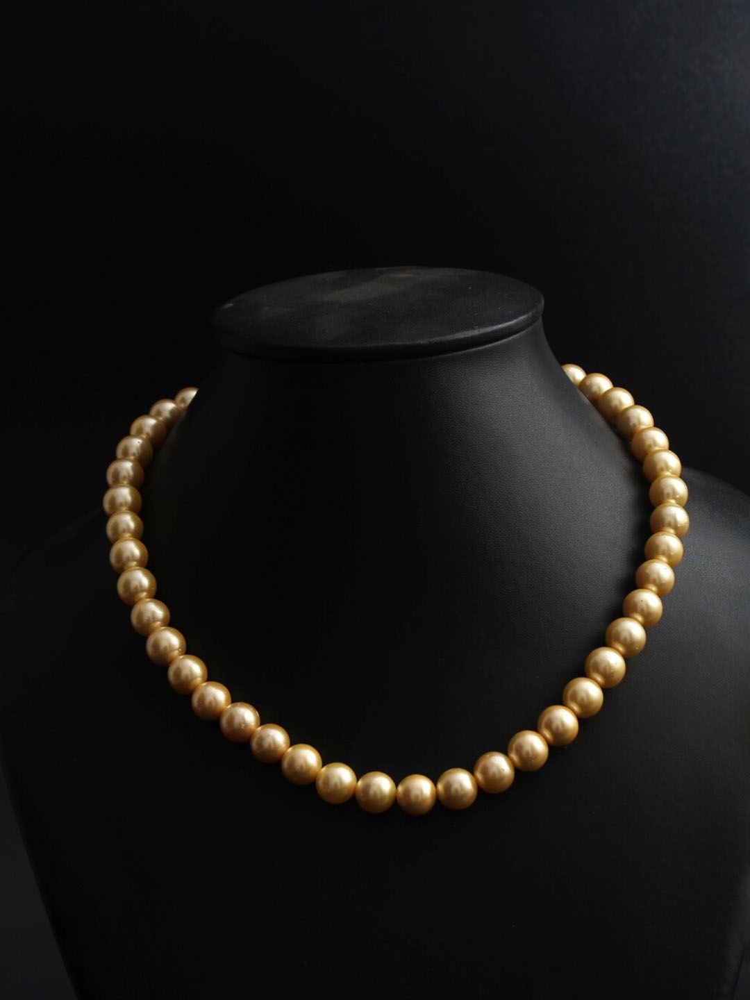 

HIFLYER JEWELS Sterling Silver Pearl Necklace, Yellow