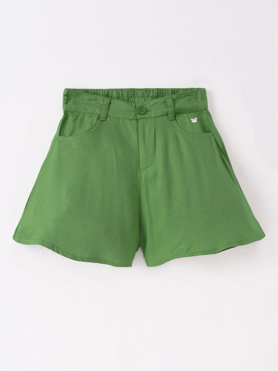 

Ed-a-Mamma Girls Mid-Rise Shorts, Olive