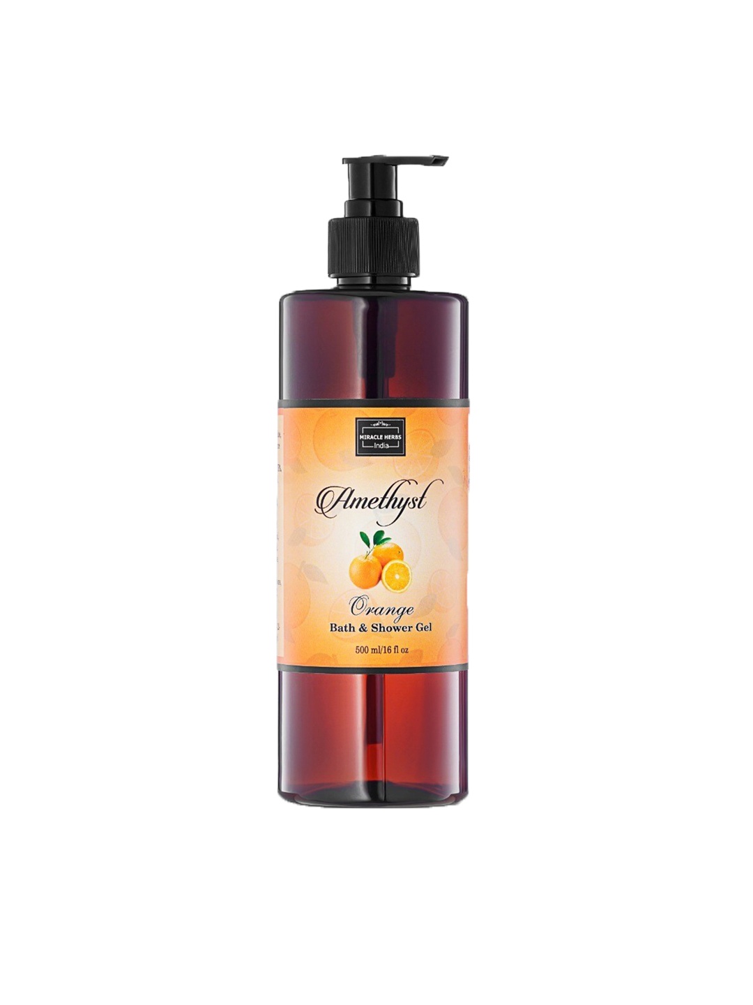 

MIRACLE HERBS Amethyst Orange Bath & Shower Gel 500 ml