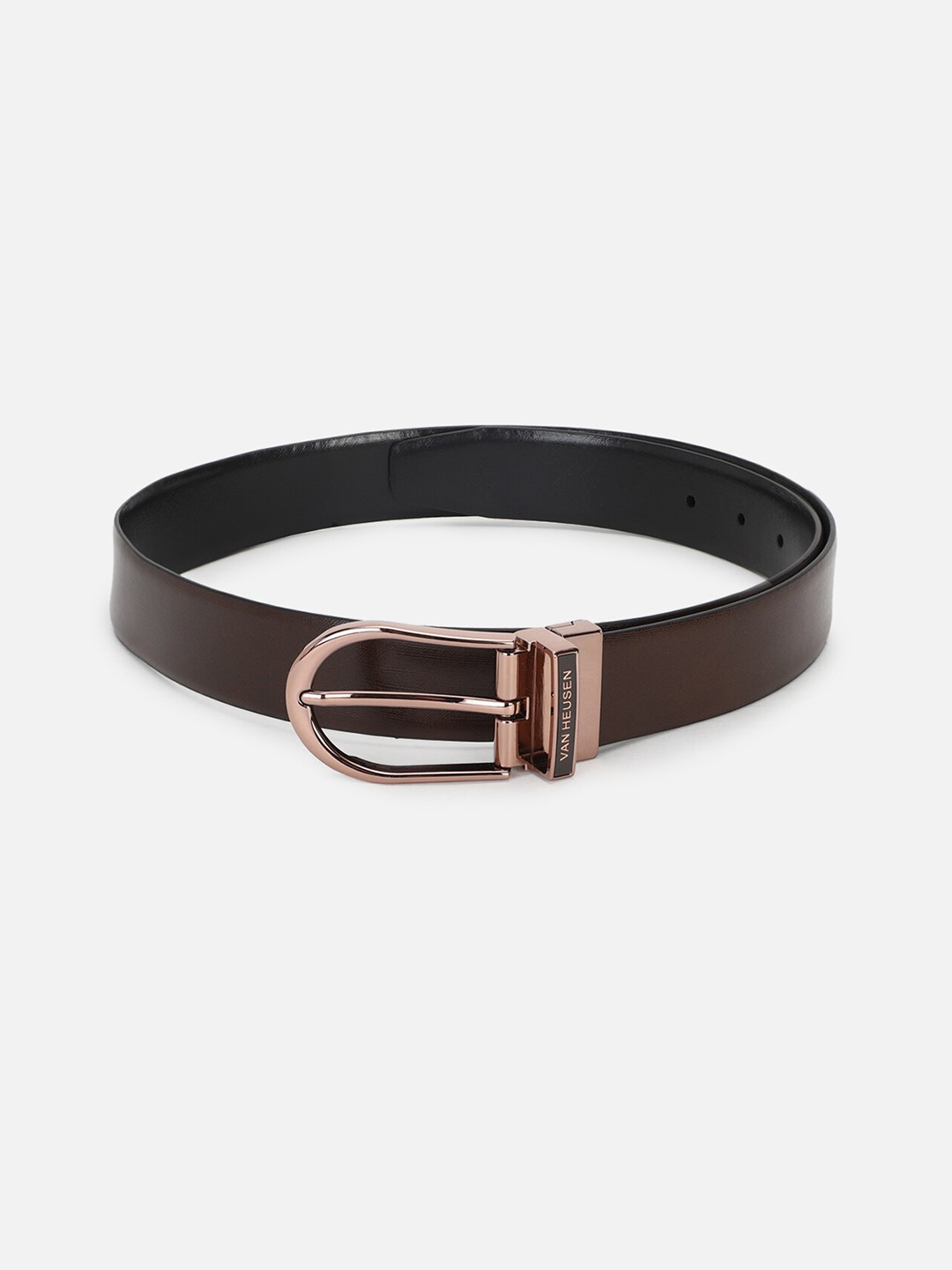 

Van Heusen Men Formal Leather Belt, Brown