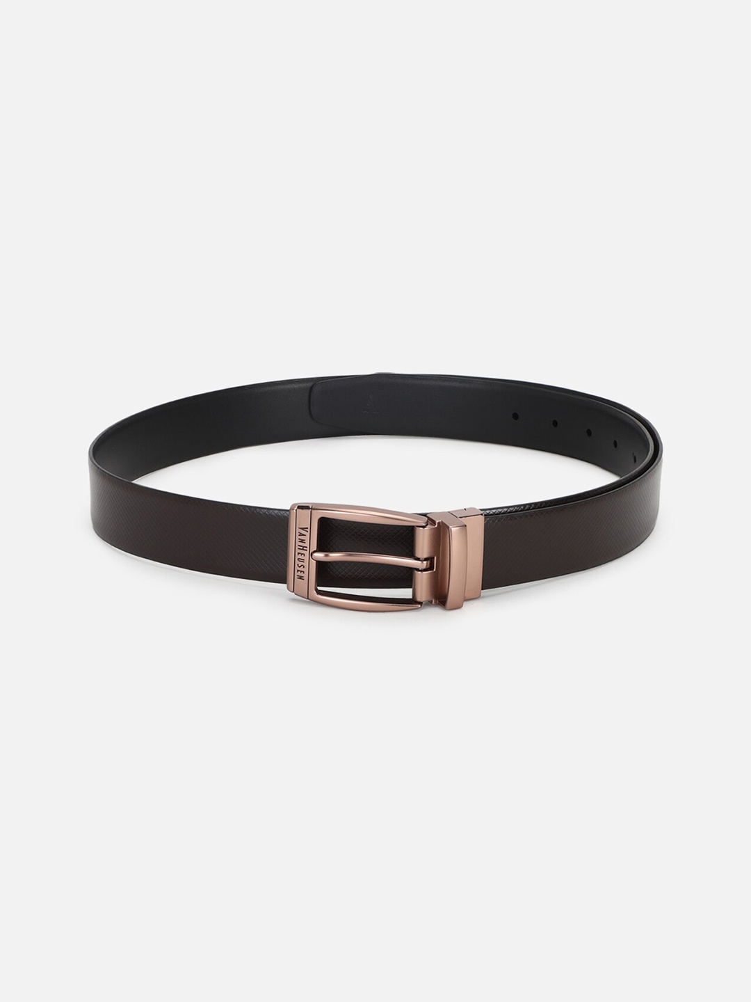 

Van Heusen Men Tang Closure Leather Belt, Black