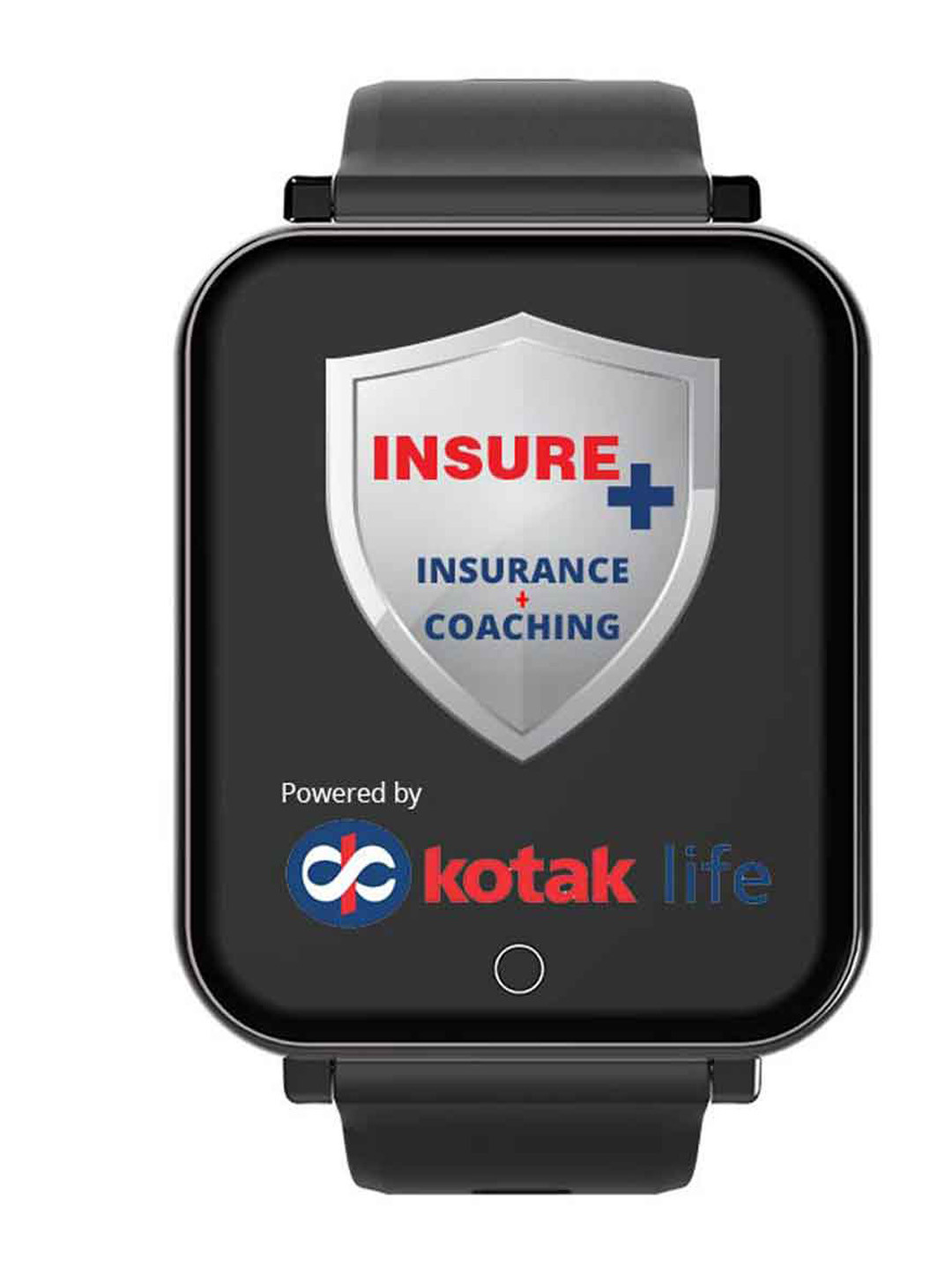 

GOQii Vital Lite 3 Months Health Coaching & Life Insurance Smart Watch- SV2.0InsureBlack, Black