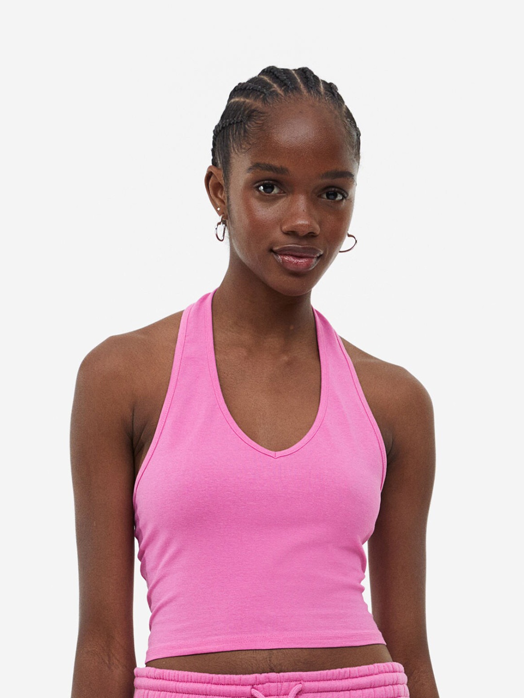 

H&M Woman Halterneck top, Pink