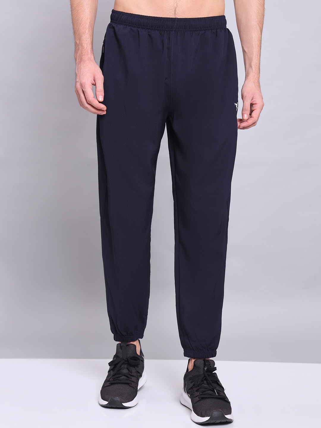 

Technosport Men Active Slim Fit Joggers with Rapid Dry Technology, Navy blue