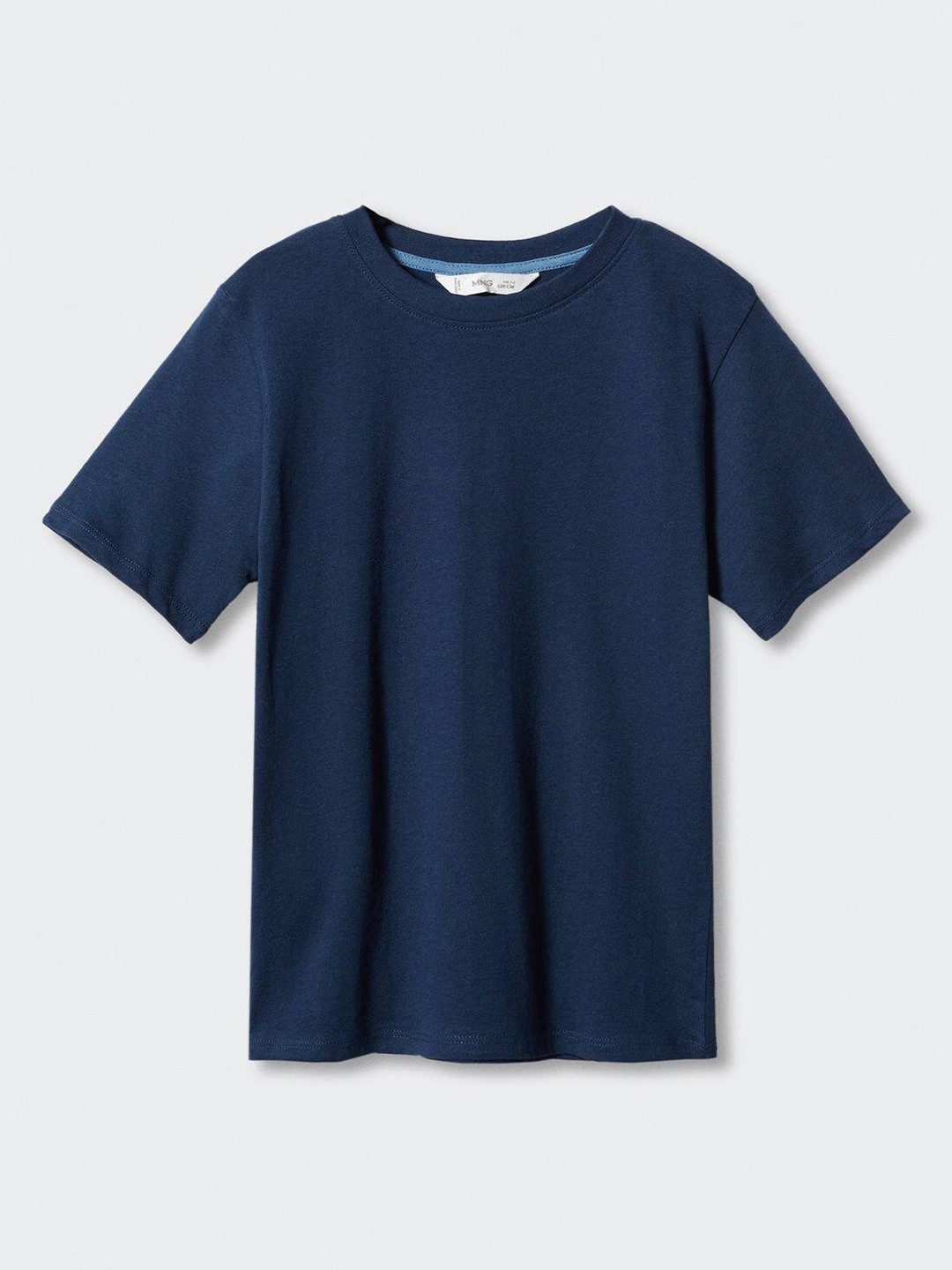 

Mango Kids Boys Pure Cotton T-shirt, Navy blue