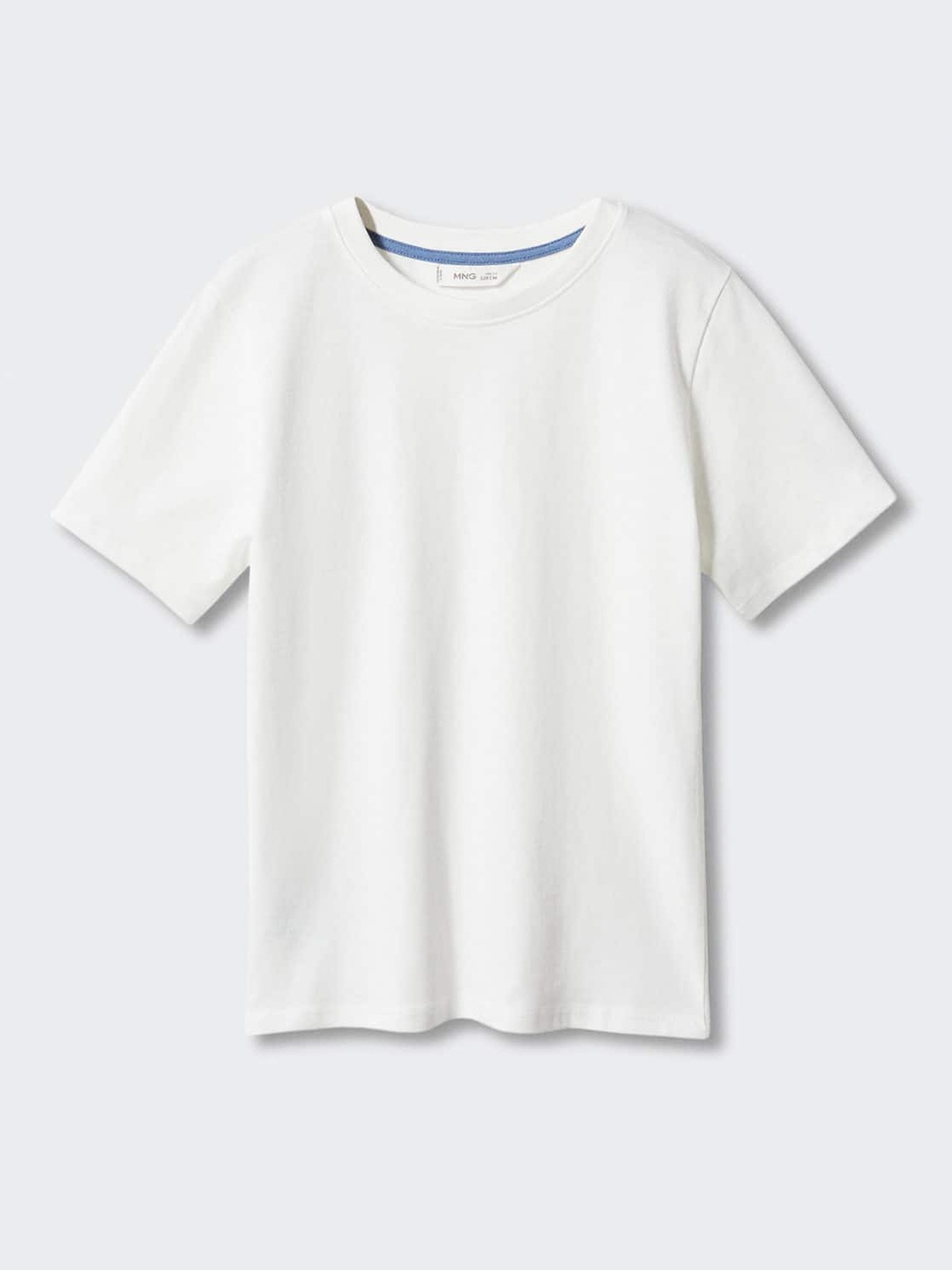 

Mango Kids Boys Pure Cotton T-shirt, White