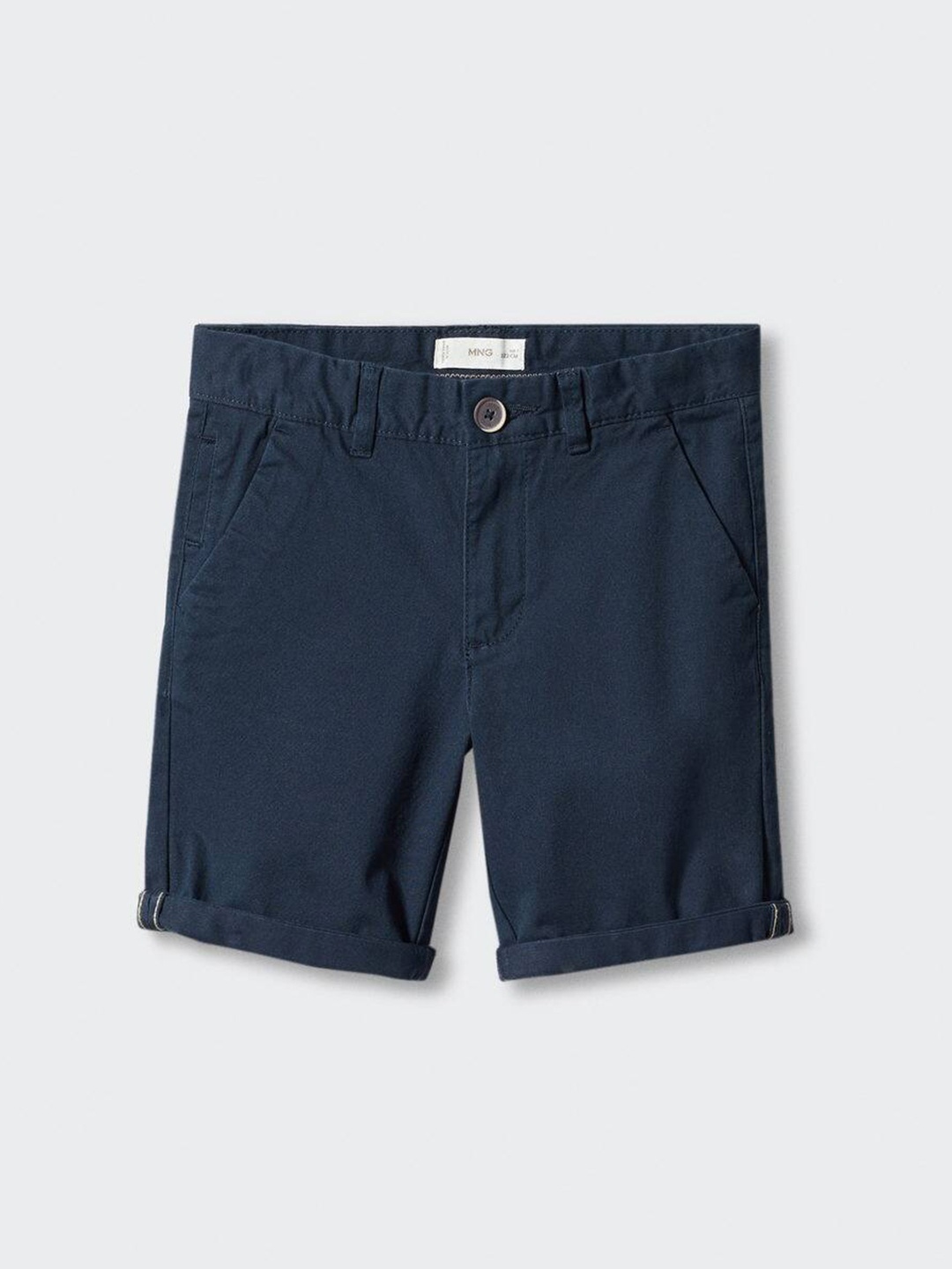 

Mango Kids Boys Chino Shorts, Navy blue