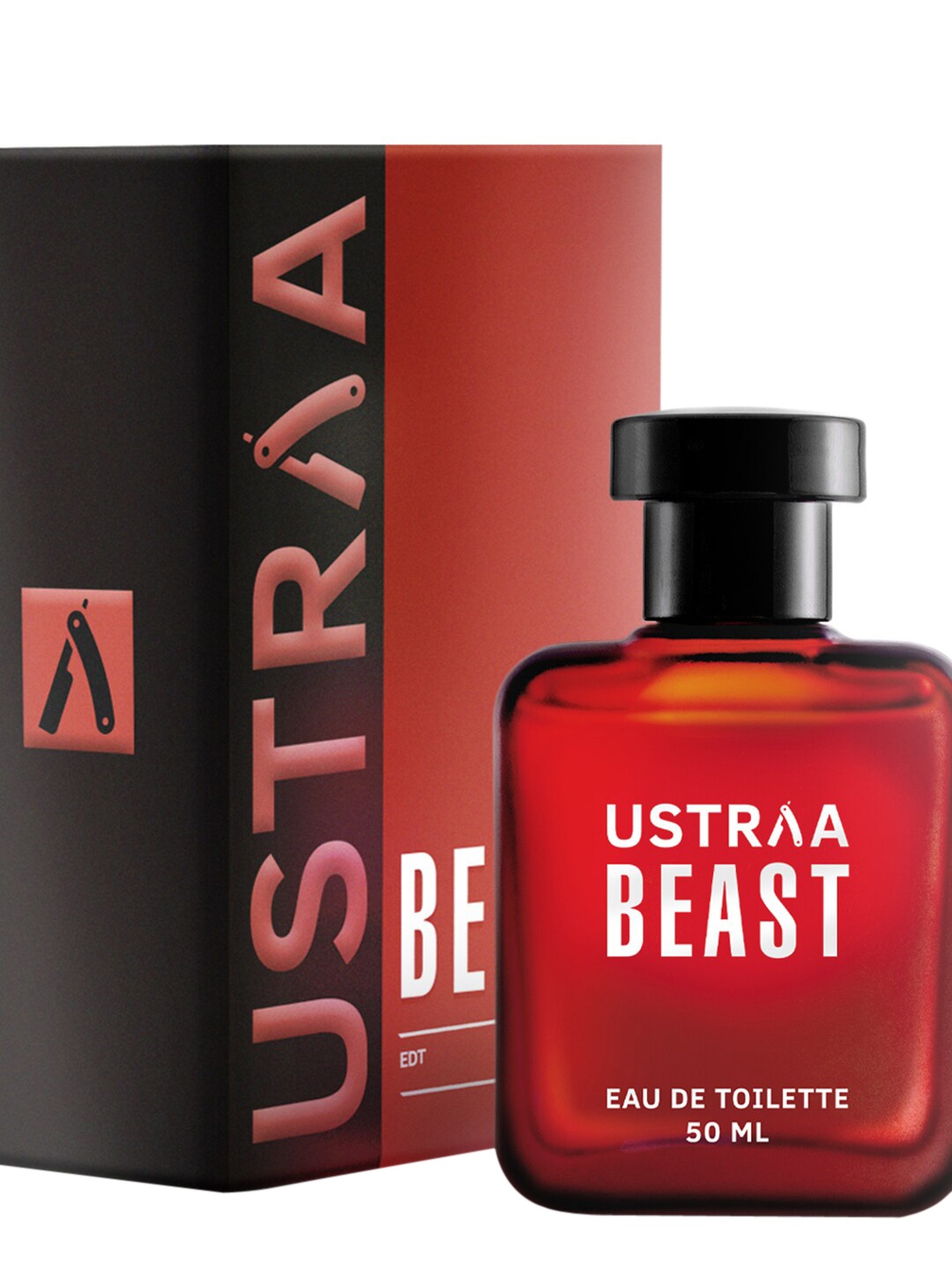 

Ustraa Men Beast Eau De Toilette - 50ml, Red