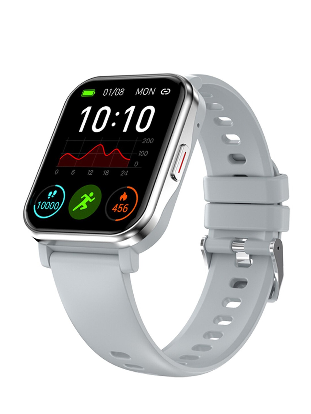 

GOQii Smart Vital Stream 3 Months Health Coaching Running Smart Watch- SVSGrey, Grey