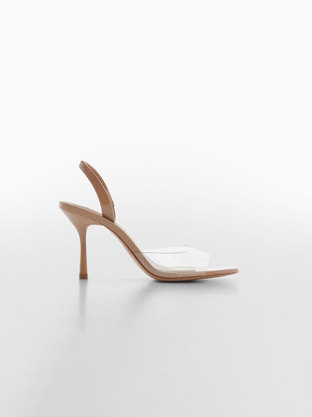 

MANGO Women Slim Heels, Transparent
