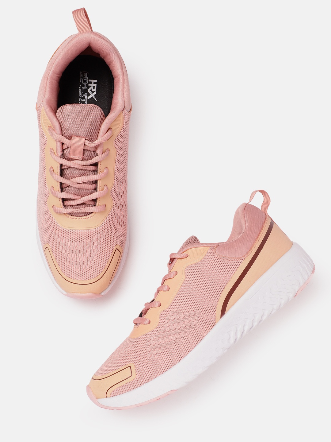 

HRX by Hrithik Roshan Women Road Running Shoes, Peach