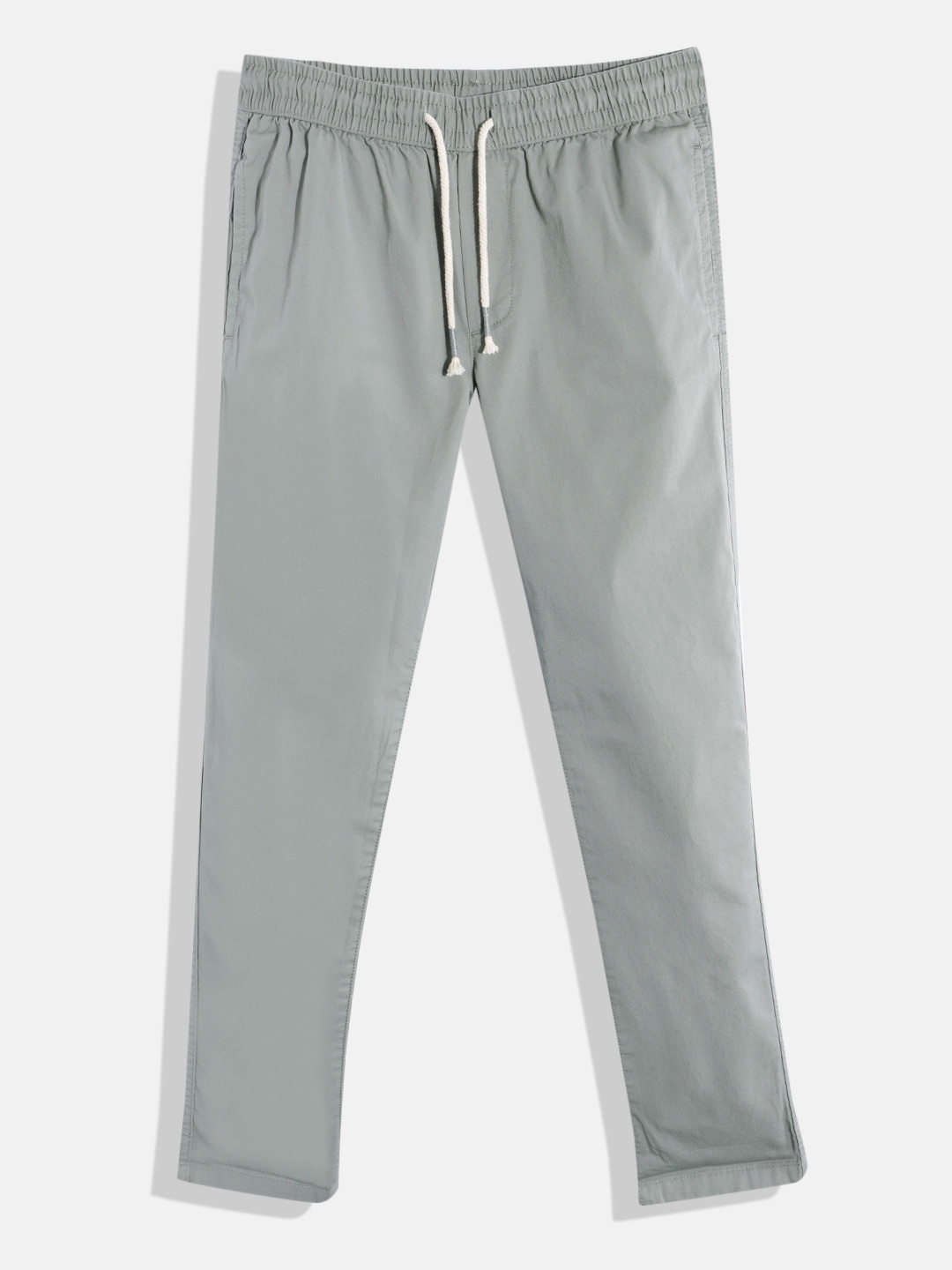 

Mango Kids Boys Pure Cotton RegularRegular Trousers, Green