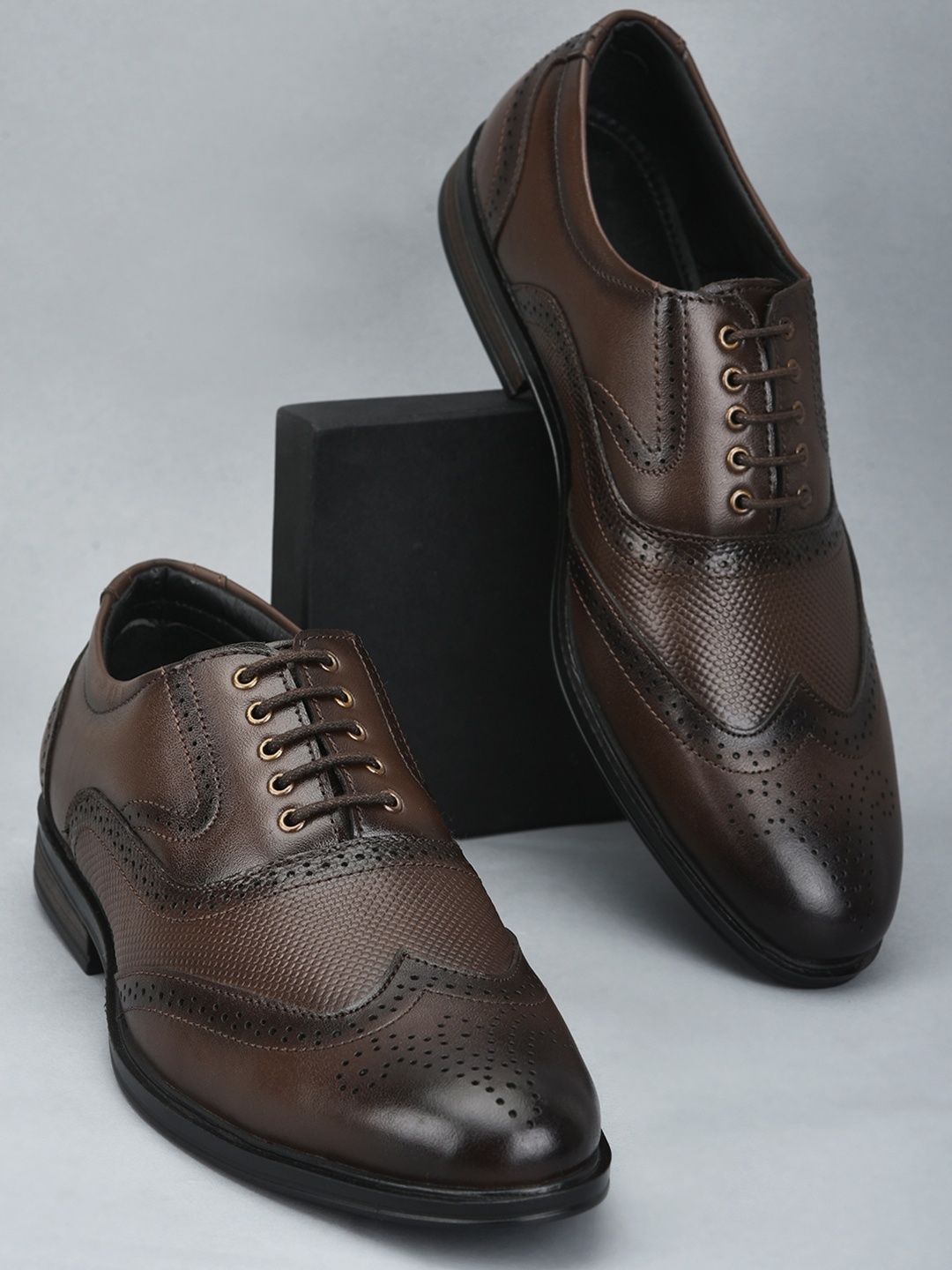 

Liberty Men Lace-Up Oxford Formal Shoes, Brown