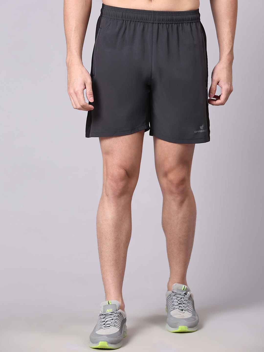 

Dpassion Men Technology Running Sports Shorts, Grey