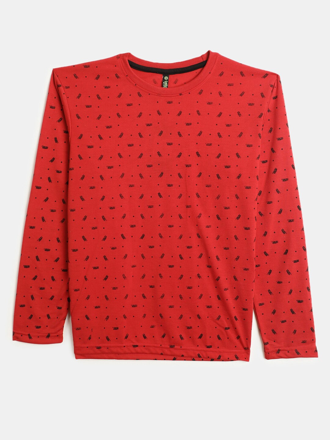 

V-Mart Boys Red Printed T-shirt