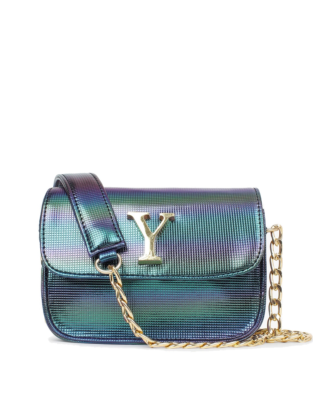 

yelloe Party Edit Sling Bag, Green