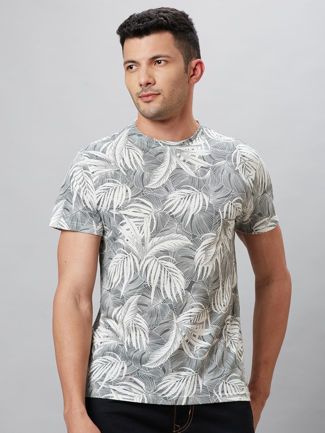

Globus Tropical Printed Pure Cotton T-shirt, White