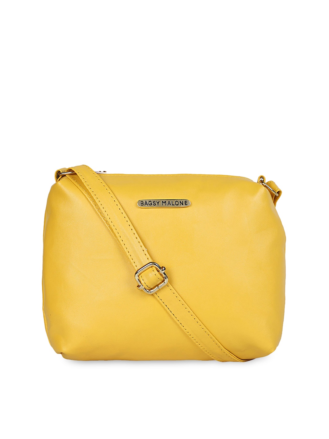 

Bagsy Malone PU Bucket Sling Bag, Yellow