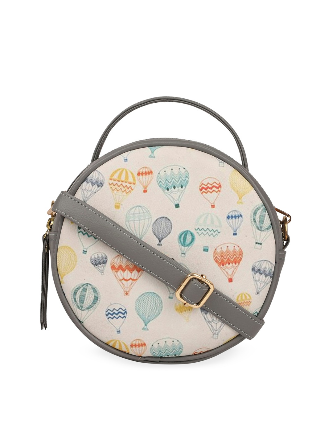 Bagsy Malone Printed Full Moon Sling Bag, Cream