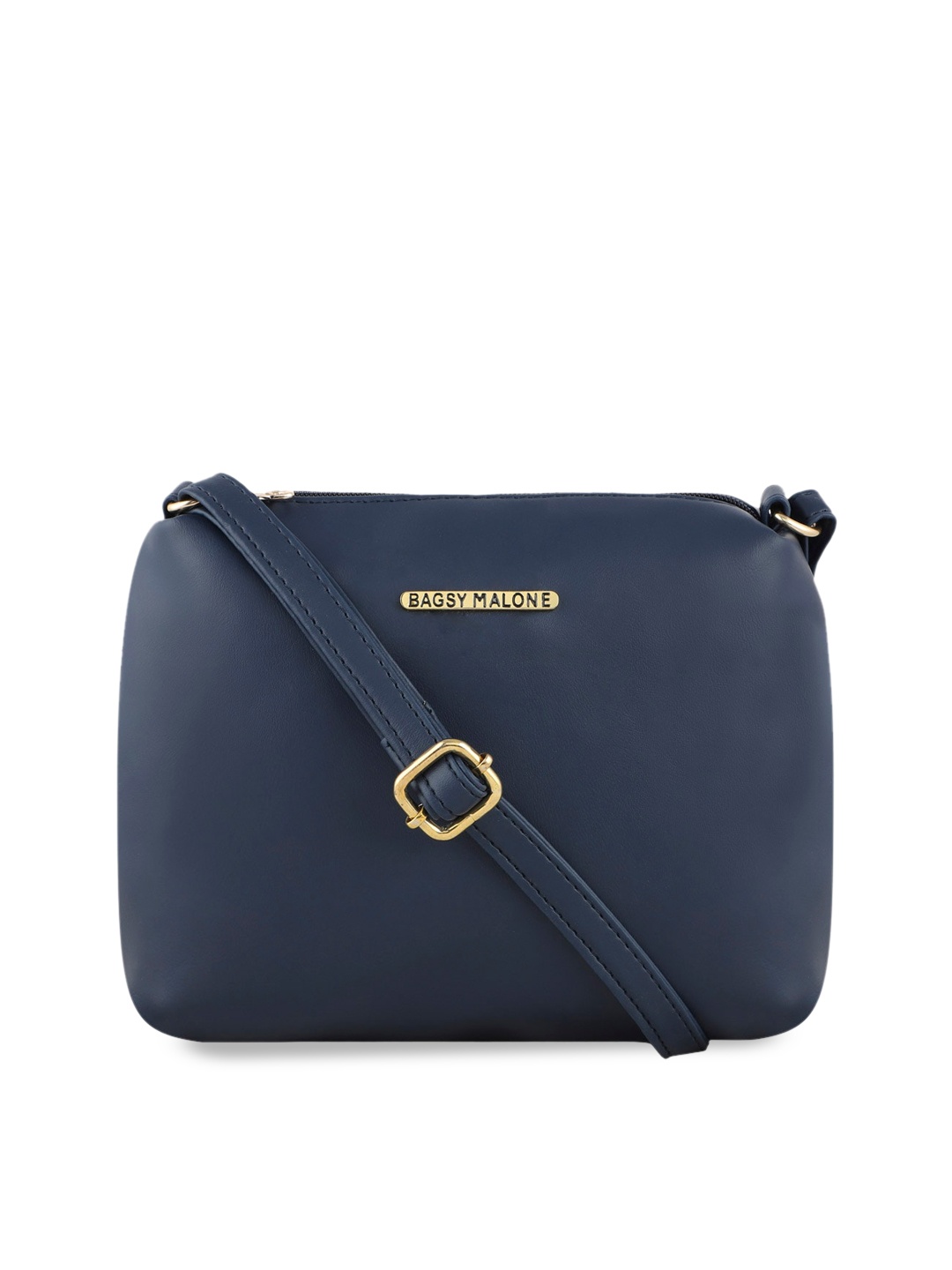 

Bagsy Malone Non-Detachable Strap Structured Sling Bag, Blue