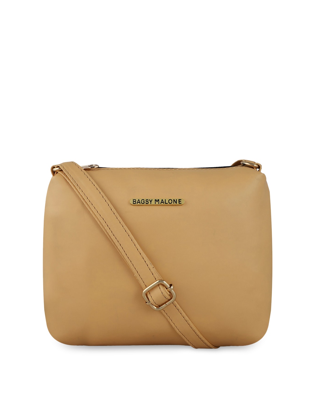 Bagsy Malone Women PU Shopper Sling Bag, Yellow