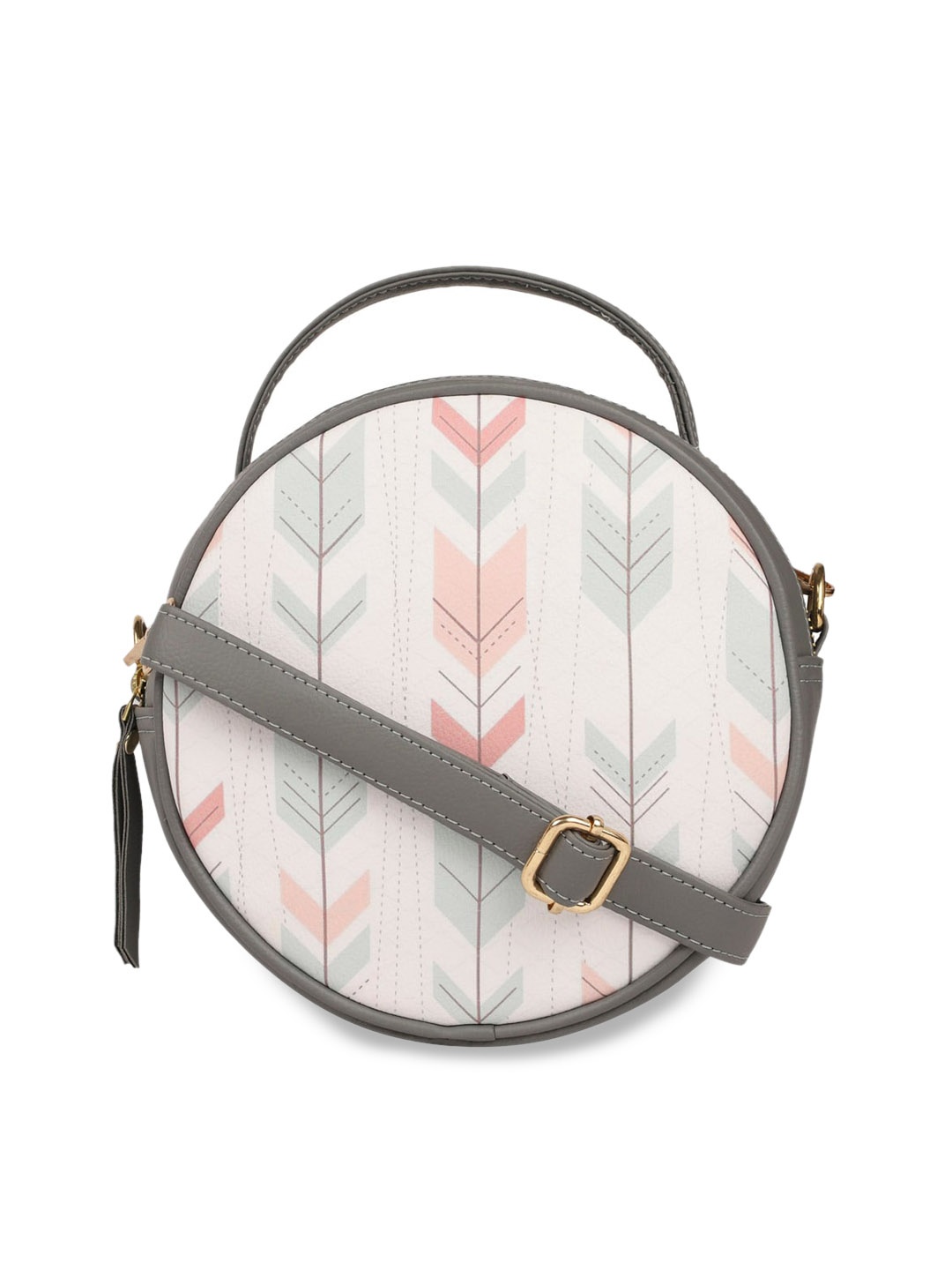 

Bagsy Malone Printed Full Moon Sling Bag, Cream