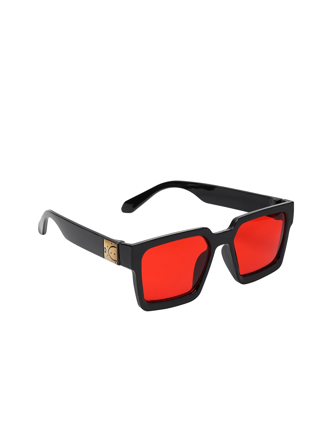 

CRIBA Full Rim Square Sunglasses with UV Protected Lens VCR_JM_RED