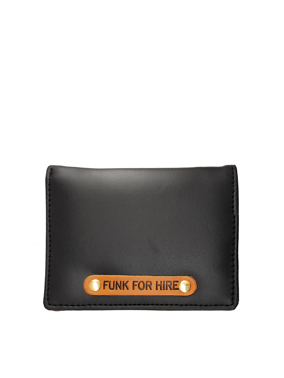 

Funk For Hire PU Two Fold Wallet, Black