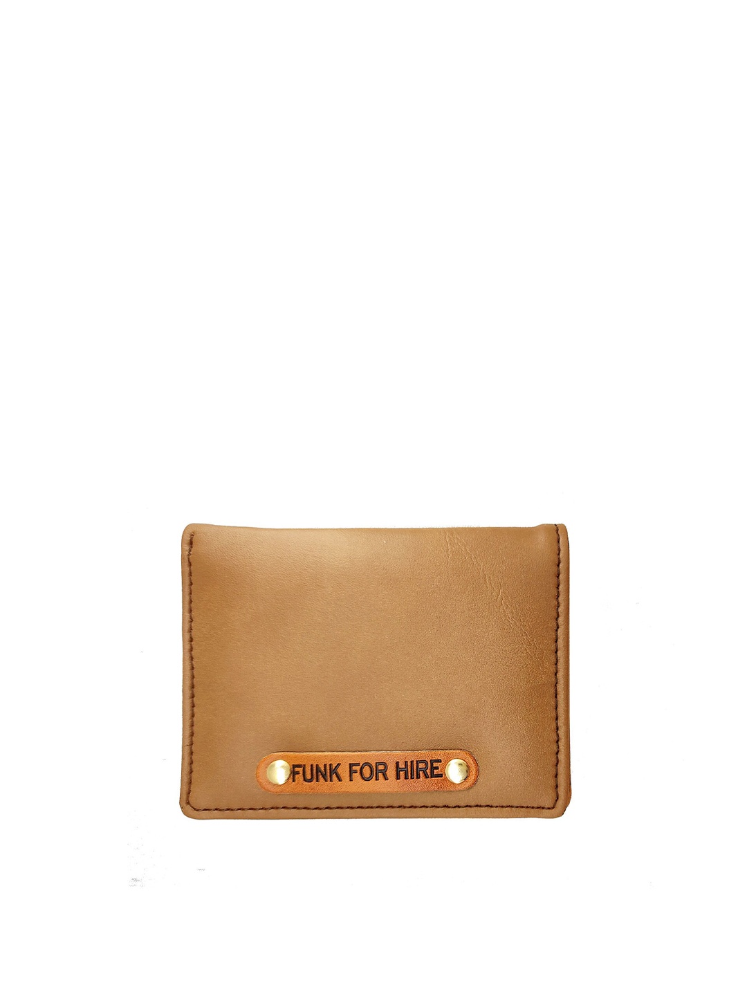 

Funk For Hire PU Two Fold Wallet, Tan