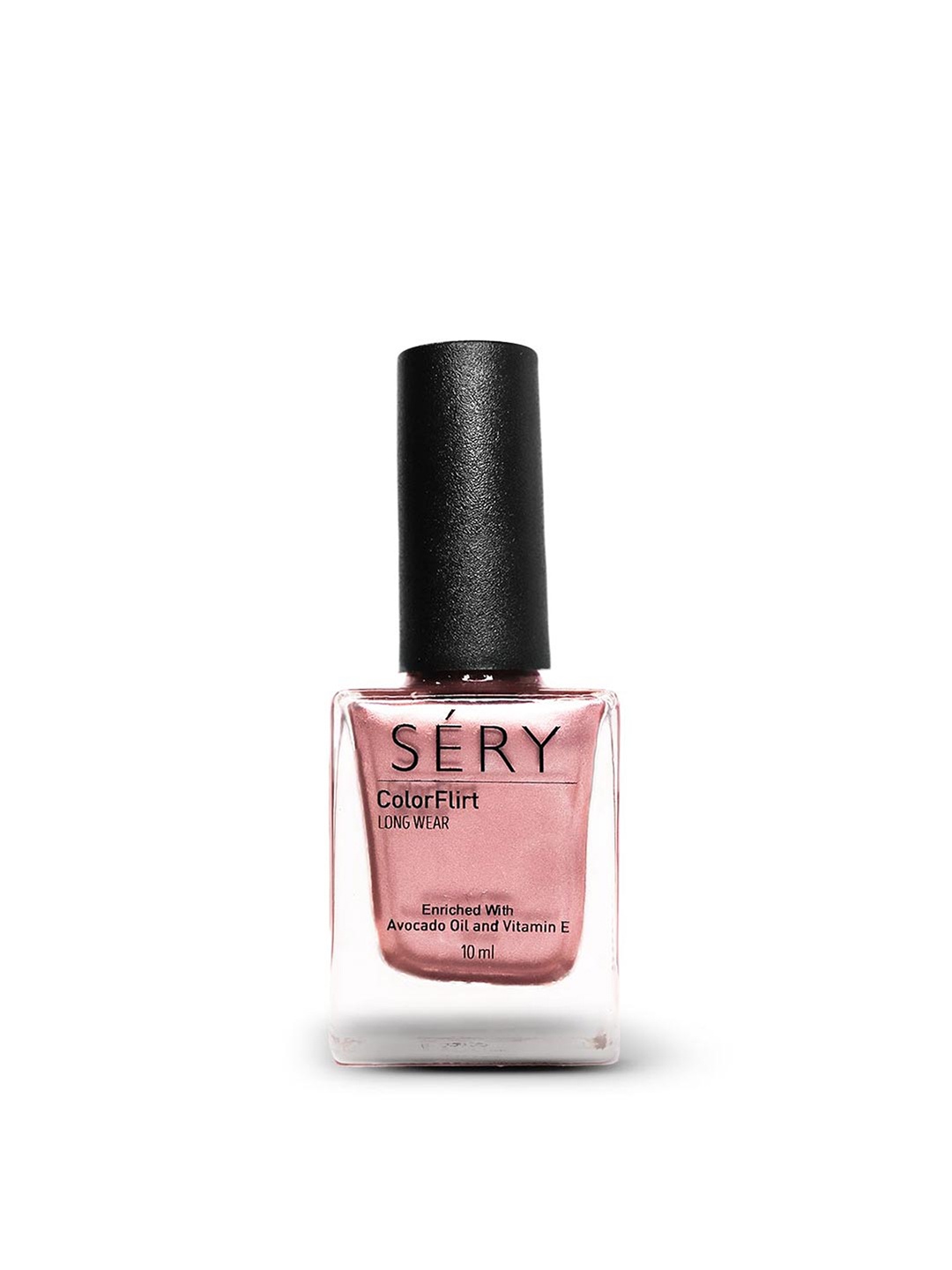 

SERY Colorflirt Celebration Collection Vitamin E Long Wear Nail Polish 10ml - Rose, Rose gold
