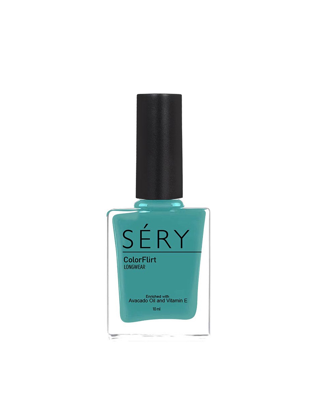 SERY Colorflirt Celebration Collection Vitamin E Long Wear Nail Polish 10ml - Part Animal, Teal