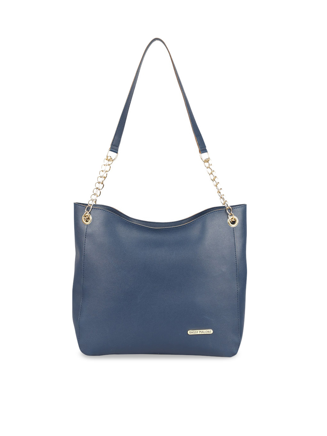 

Bagsy Malone PU Structured Shoulder Bag, Blue