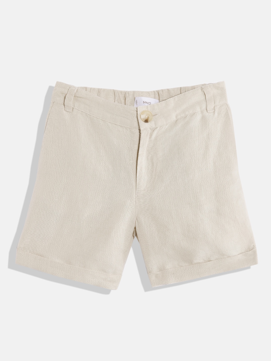 

Mango Kids Boys Sustainable Shorts, Beige