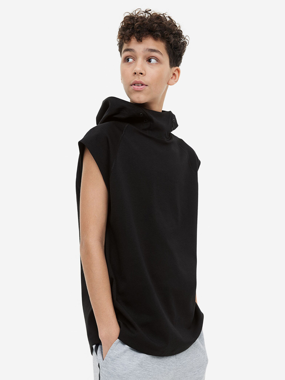 

H&M Boys Sports Hoodie, Black