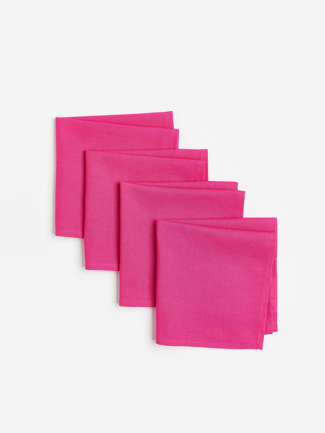 

H&M Pink 4-Pack Cotton Napkins