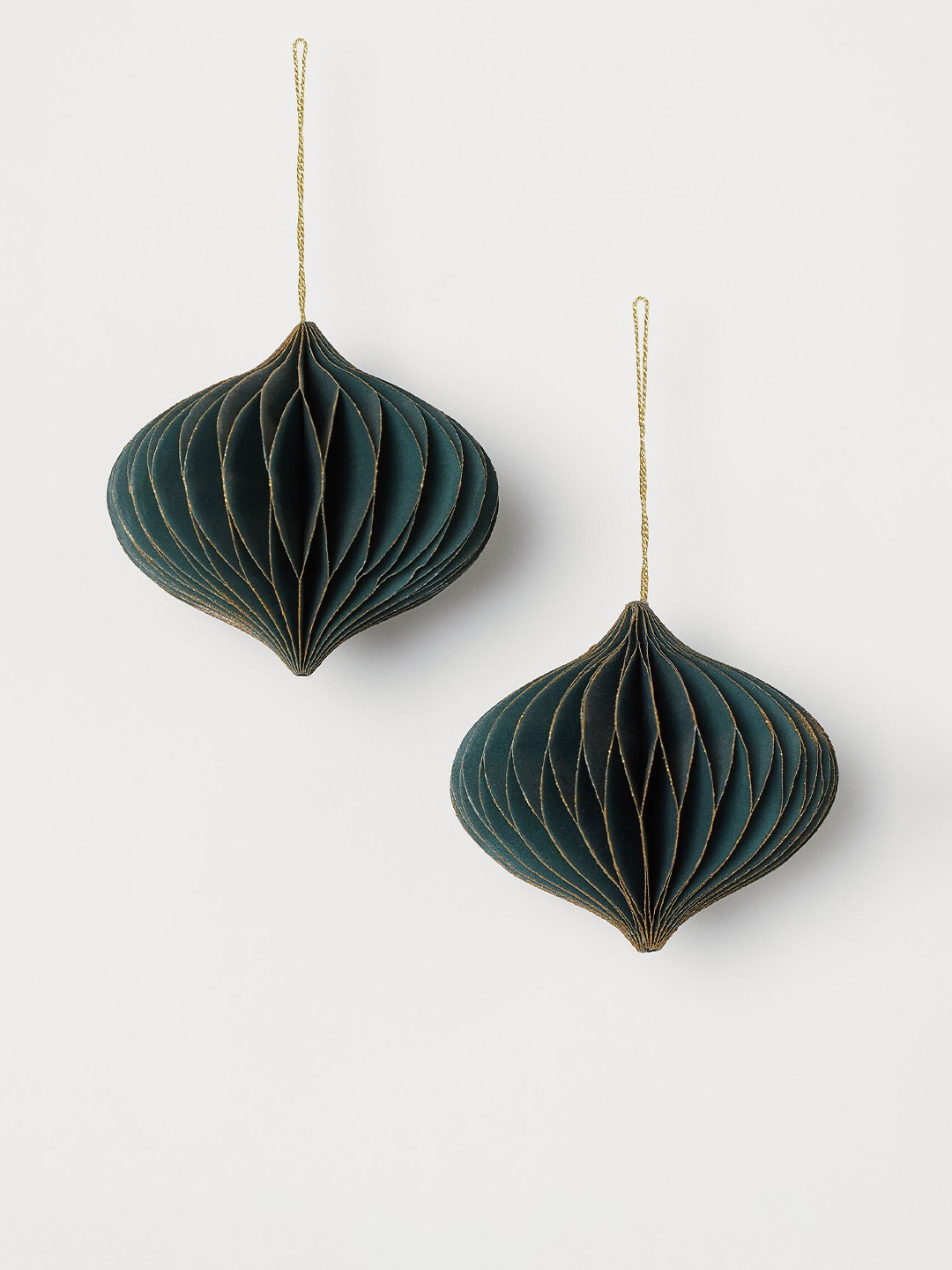 

H&M Green 2-Pack Christmas Decorations