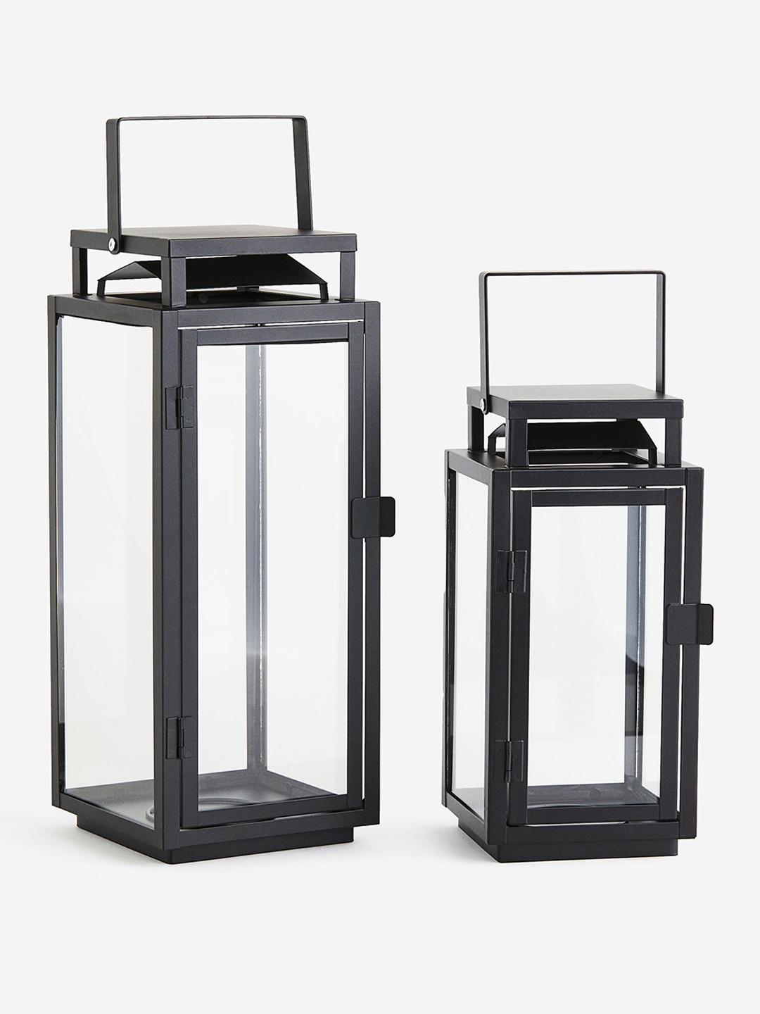 

H&M Black Metal Candle Lantern