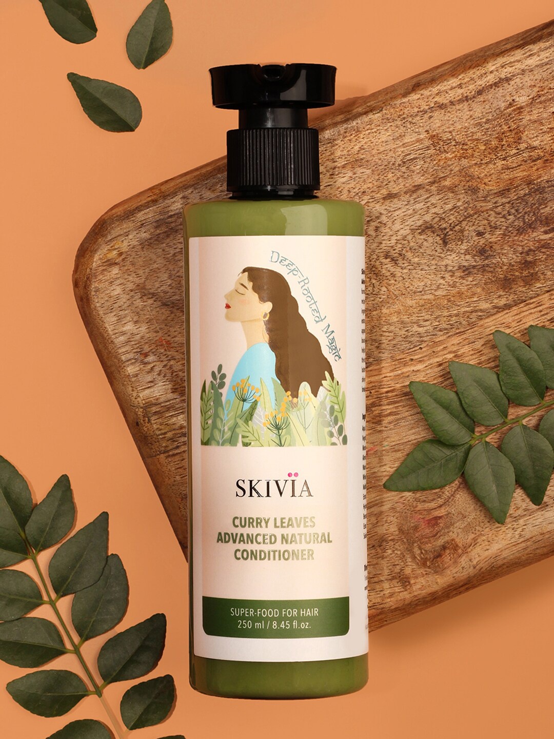 

SKIVIA Curry Leaves Advanced Natural Conditioner - 250 ml, Transparent