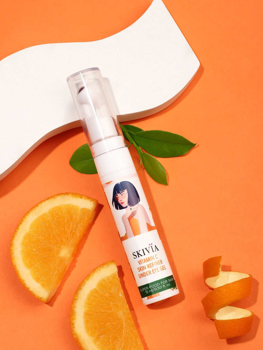 

SKIVIA Vitamin C Skin Refiner Under Eye Gel 15 ml, Transparent