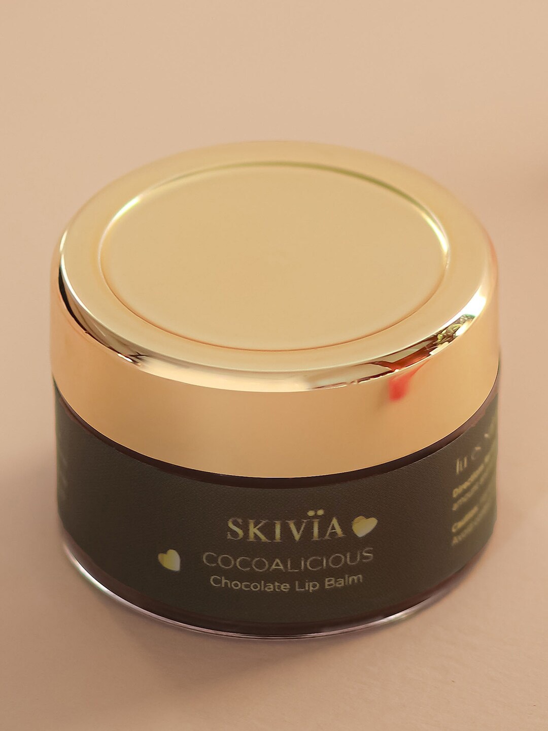 

SKIVIA Cocoalicious Chocolate Lip Balm with Aloe Vera & Coffee Seed - 15g, Brown