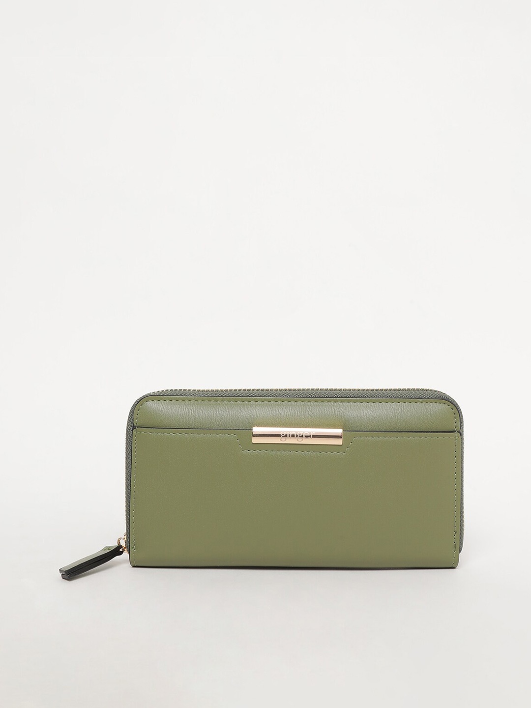 

Ginger by Lifestyle Women Long Money Clip Wallets, Green