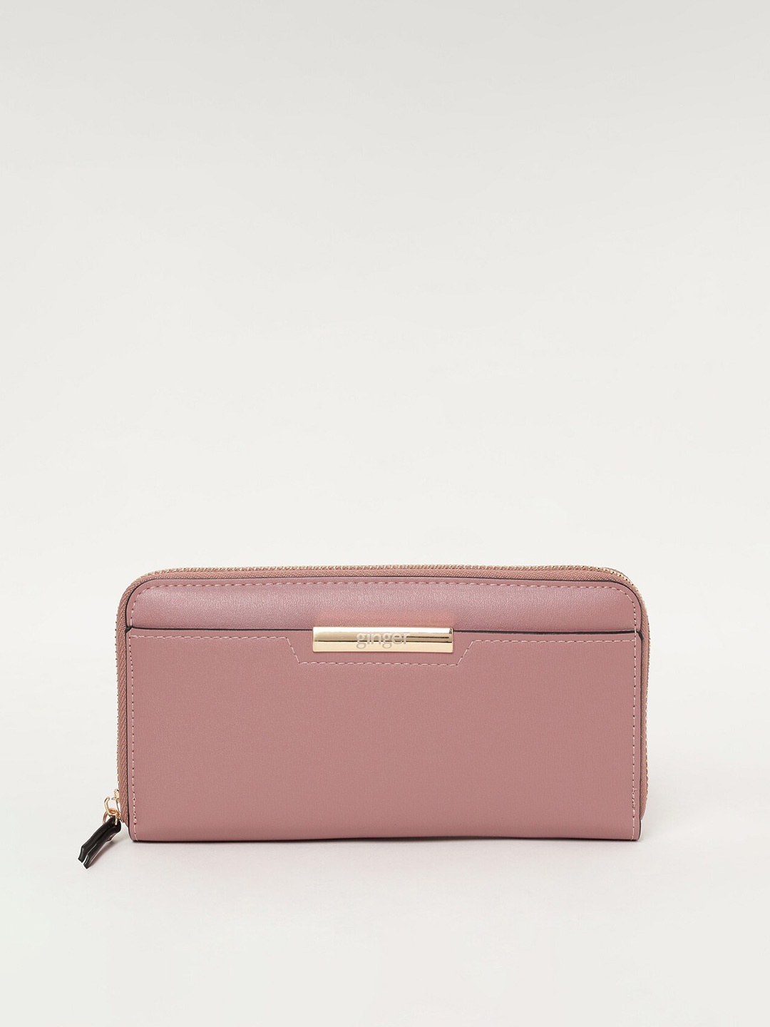 

Ginger by Lifestyle Women Zip Around Wallet, Peach