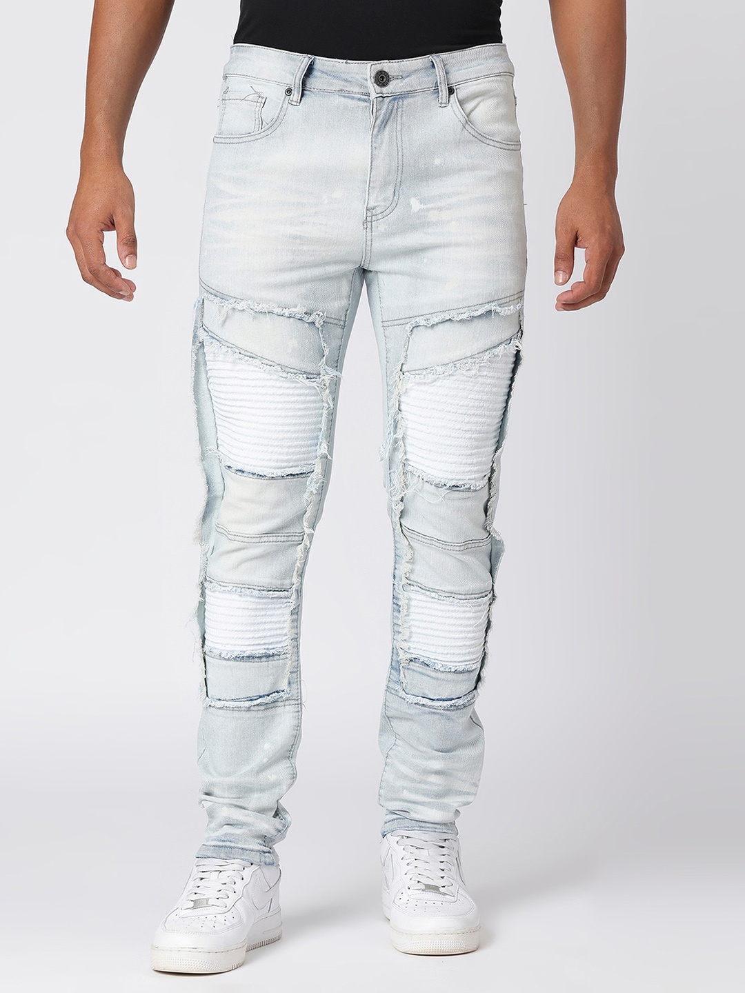 

WAIMEA Men Skinny Fit Stretchable Jeans, Blue