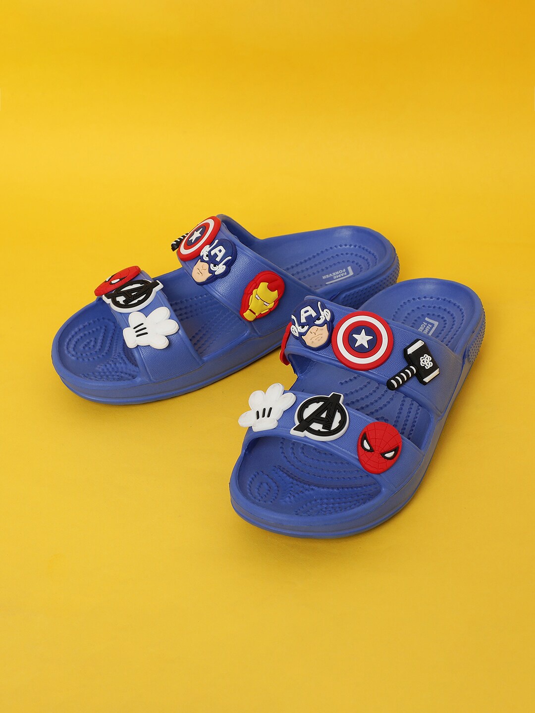

Fame Forever by Lifestyle Boys Self Design Sliders, Blue